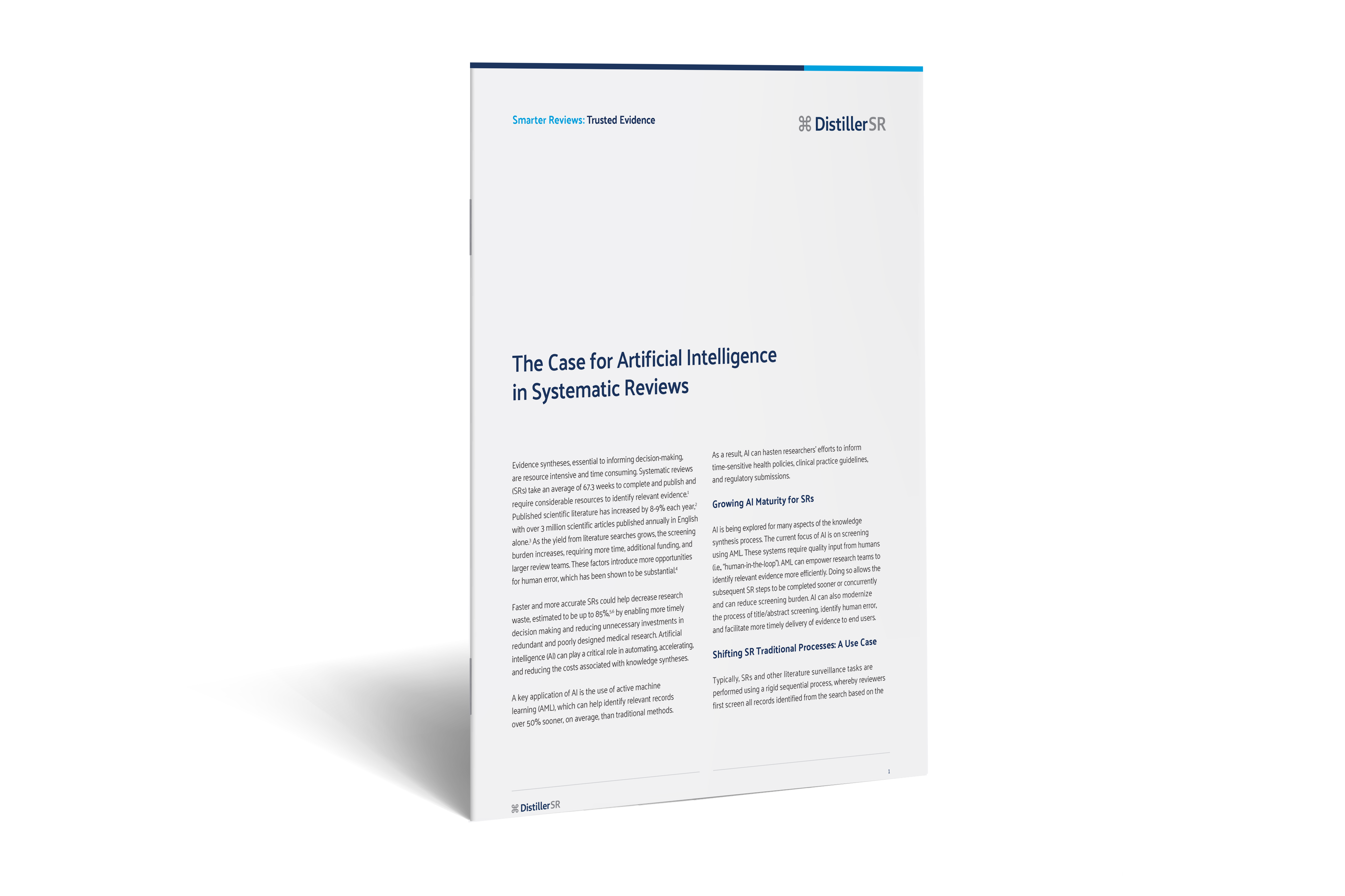 Case for AI in Systematic Reviews Case for AI solution brief